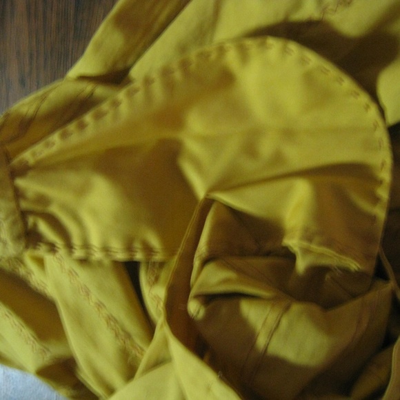 Authentic Project Alabama Handmade Yellow M Skirt - Picture 6 of 6